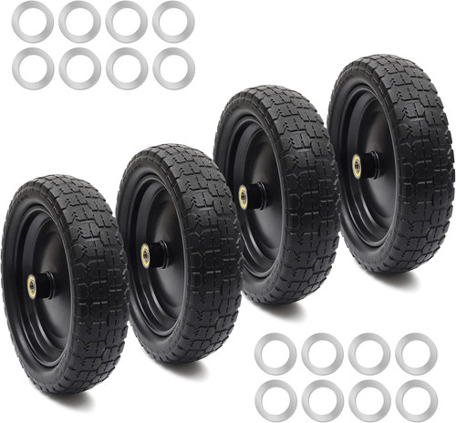 Flat free tire - free, wheel