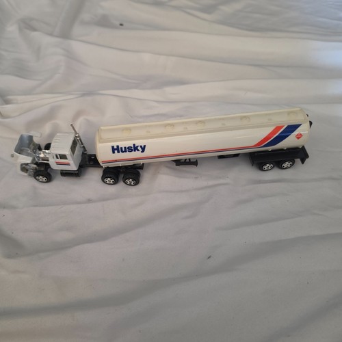 Vintage husky oil tanker semi - vintage,