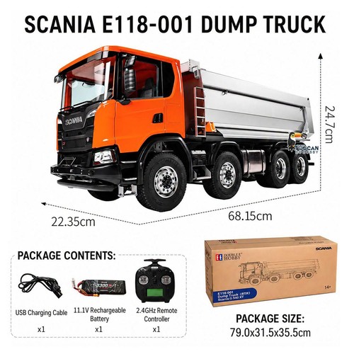 Double 8wd metal - 1/14,